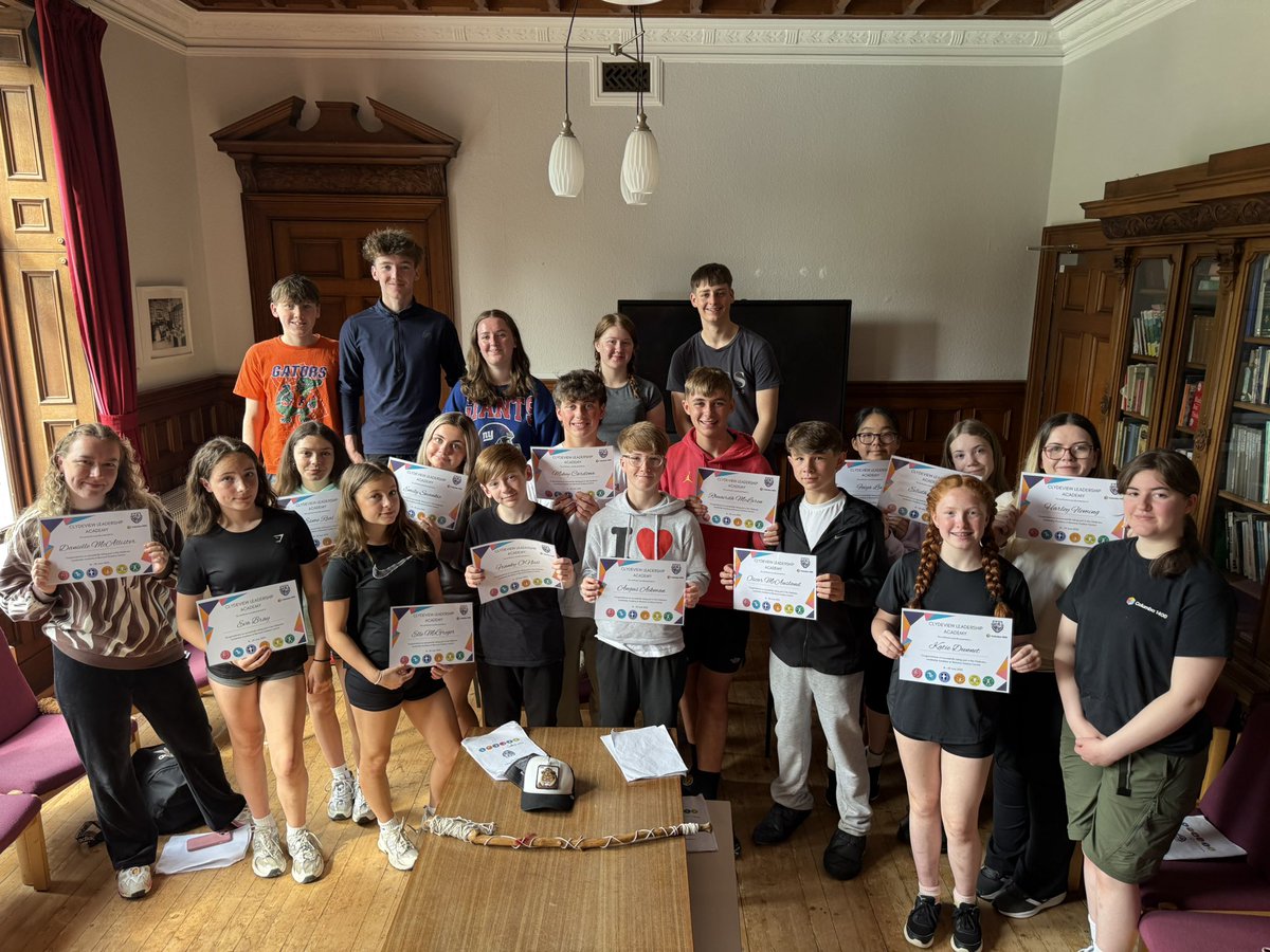 Clydeview PE (@clydeviewpe) on Twitter photo CVA LEADERSHIP ACADEMY complete โ
๐
Congratulations and thank you to all our participants and to the Benmore staff for their commitment this week๐ซก๐
#yourvaluesleadyourway
<a href="/clydeview_a/">Clydeview Academy</a> CVA LEADERSHIP ACADEMY complete โ
๐
Congratulations and thank you to all our participants and to the Benmore staff for their commitment this week๐ซก๐
#yourvaluesleadyourway
<a href="/clydeview_a/">Clydeview Academy</a>
