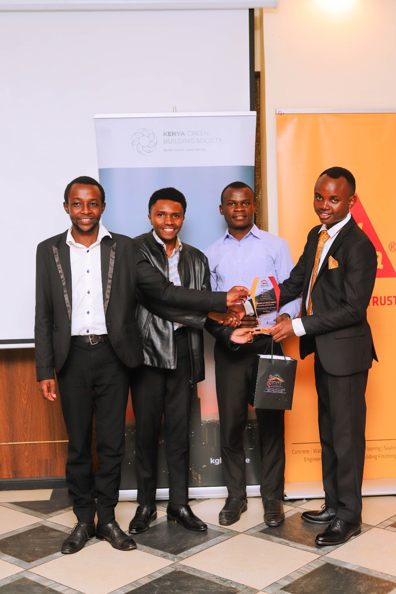 On June 6, KGBS joined the <a href="/cresa_uon/">CRESA UoN</a> Annual Dinner as sponsors &amp; proudly received the Sustainability Champion 2024/25 award! 

💡 Key highlights:
* <a href="/mwendathuranira/">Mwenda Thuranira</a> on real estate insights
* Arch. Njeru on net-zero building plans for A.D.D 
* Student membership now KES. 500!