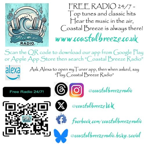 Join us LIVE from 7pm (UK time) tomorrow night for the latest new releases, chart hits, classics from yesteryear, independent musicians and unsigned artists, plus all your requests with a sprinkle of musical magic 😜