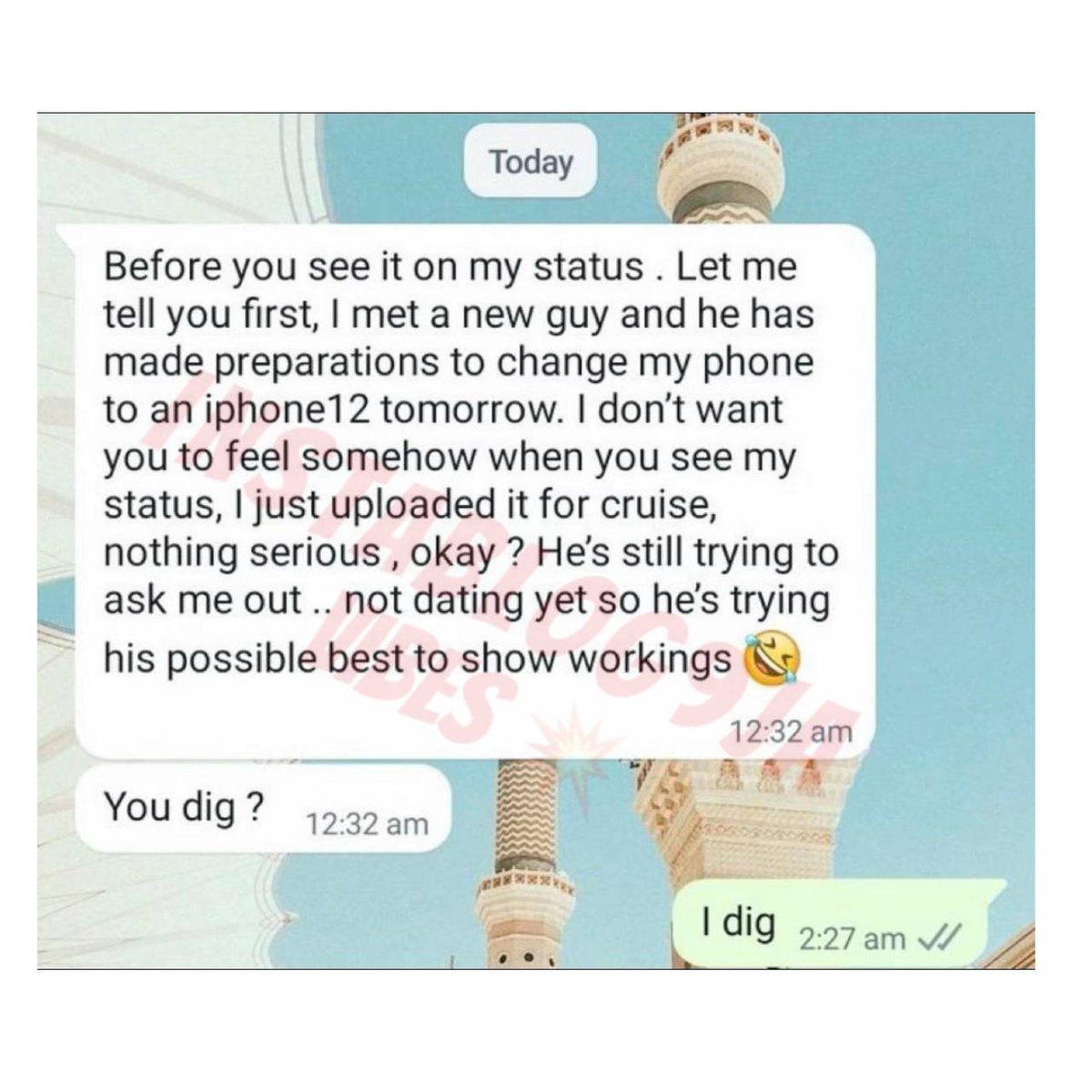 instablog9ja's tweet photo. Broke and heartbroken — Young man gets the ‘insufficient ya w*rey gan’ message after seeing his crush’s update about a new guy gifting her an iPhone 😩📱💔

📹: Emmyleet https://t.co/EeywVFzTeQ