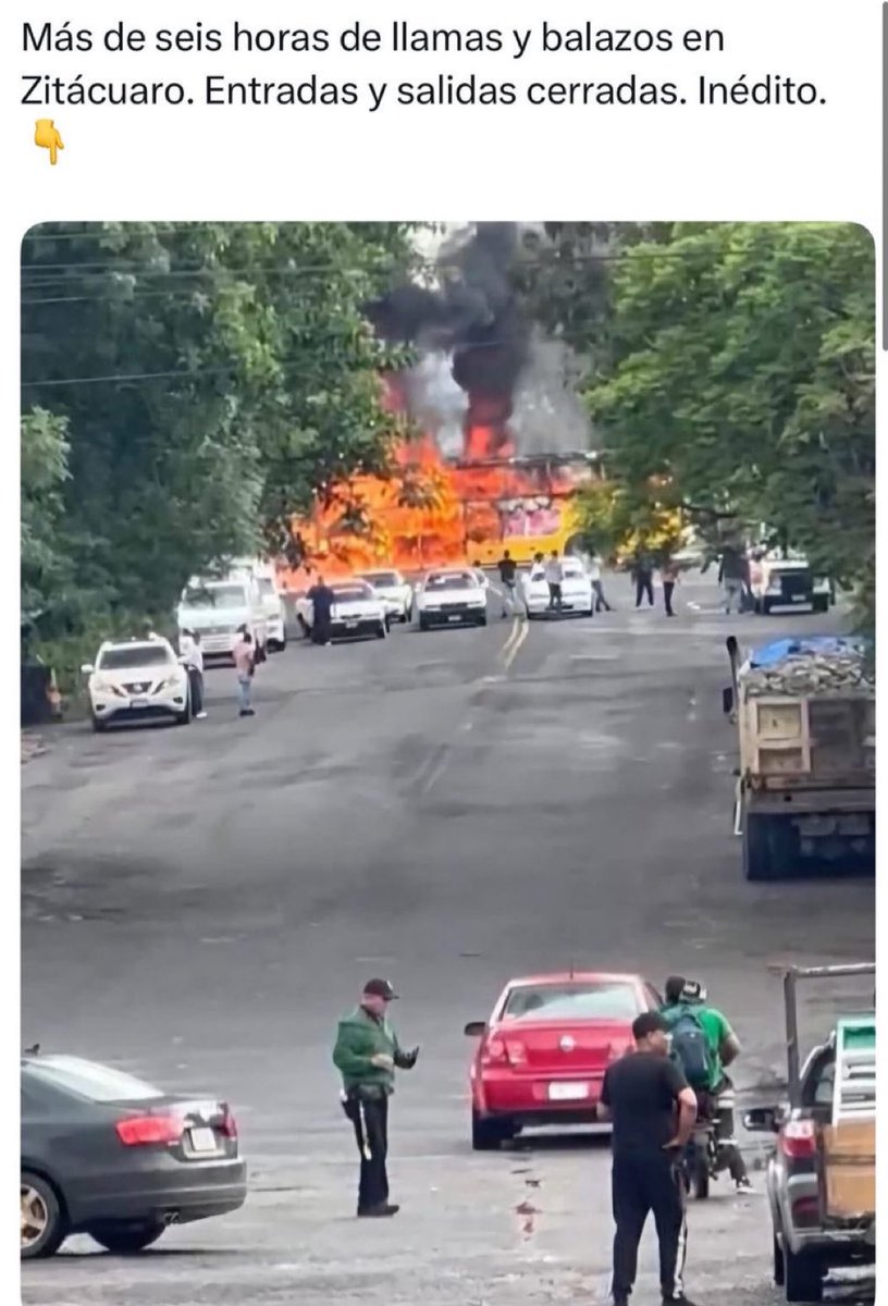 No no es irán. 

Es Michoacán. 

#MorenaNarcoPartidoTerrorista