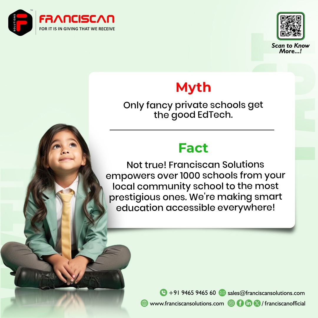 franciscans27's tweet image. 𝐓𝐡𝐢𝐧𝐤𝐢𝐧𝐠 𝐨𝐧𝐥𝐲 𝐟𝐚𝐧𝐜𝐲 𝐩𝐫𝐢𝐯𝐚𝐭𝐞 𝐬𝐜𝐡𝐨𝐨𝐥𝐬 𝐡𝐚𝐯𝐞 𝐚𝐜𝐜𝐞𝐬𝐬 𝐭𝐨 𝐭𝐡𝐞 𝐛𝐞𝐬𝐭 𝐄𝐝𝐓𝐞𝐜𝐡? 𝐓𝐡𝐢𝐧𝐤 𝐚𝐠𝐚𝐢𝐧! 💡

#mythvsfact #edtechtruth #schooltech #follow #franciscansolutions #franciscan #franciscanecare #uttarpradesh #noida #newdelhi