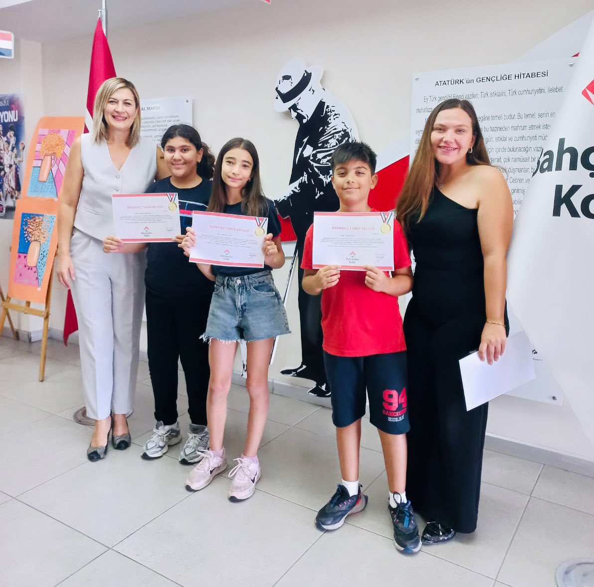 Davranış yönetimi uygulamamız kapsamında Tebrik Belgesi alan öğrencilerimizi tebrik ediyoruz👏