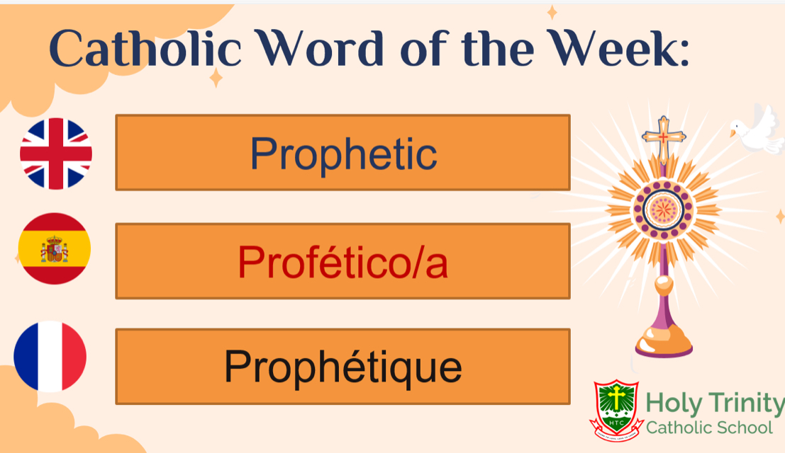 Our Catholic Word of the Week is Prophetic 🙏
To be prophetic isn’t just about predicting the future-it’s about speaking truth, calling for justice, and living as a sign of God’s presence. The prophets weren’t fortune tellers, they were truth-tellers. Are we listening?#Prophetic