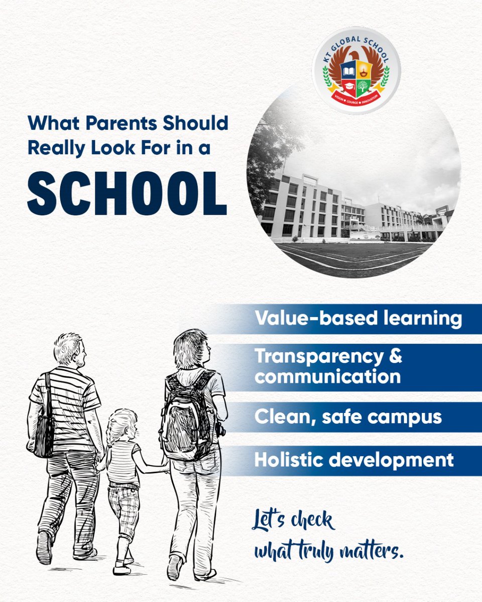 Not all schools are built the same.
Every parent wants the best for their child.
Look beyond books choose value, safety, and growth.
Choose #KTGlobalSchool.

#ValueBasedLearning #HolisticEducation #CBSESchool #residentialschool #TopCBSESchool #no1school #Odisha #TransformingMinds