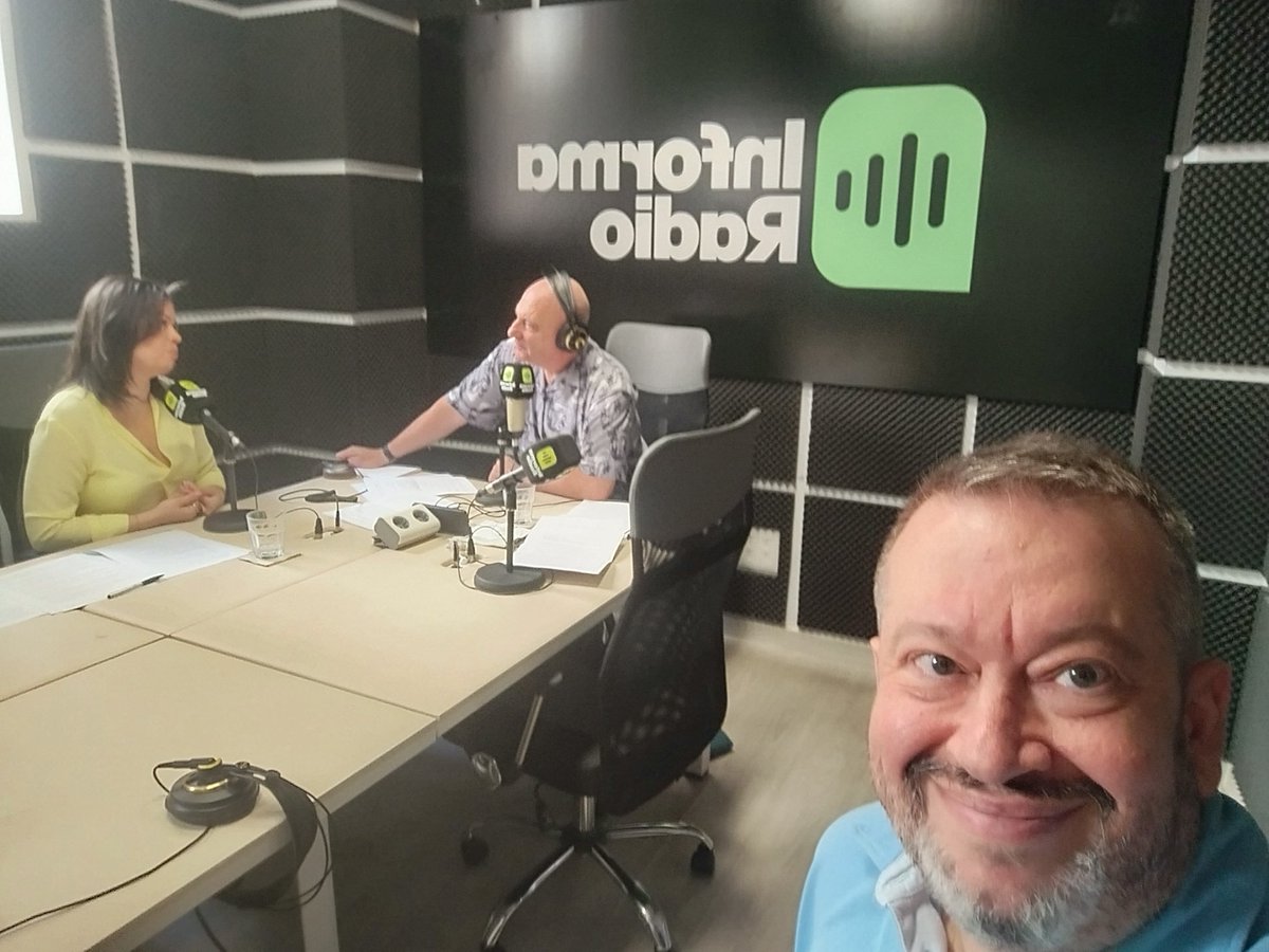 RafaelNieto46's tweet photo. Con @josepapparelli y @EdmalyMT en @informaradio_, hablando de España, de Iberoamérica, de la Hispanidad, de nuestras raíces comunes..."Una hora en libertad", mañana a las 15 h. en la radio y a las 22 h. en el canal de Youtube. ¡No os lo perdáis! #ForoMadrid #Hispanidad 🇪🇸 https://t.co/t0ojZMW8zt