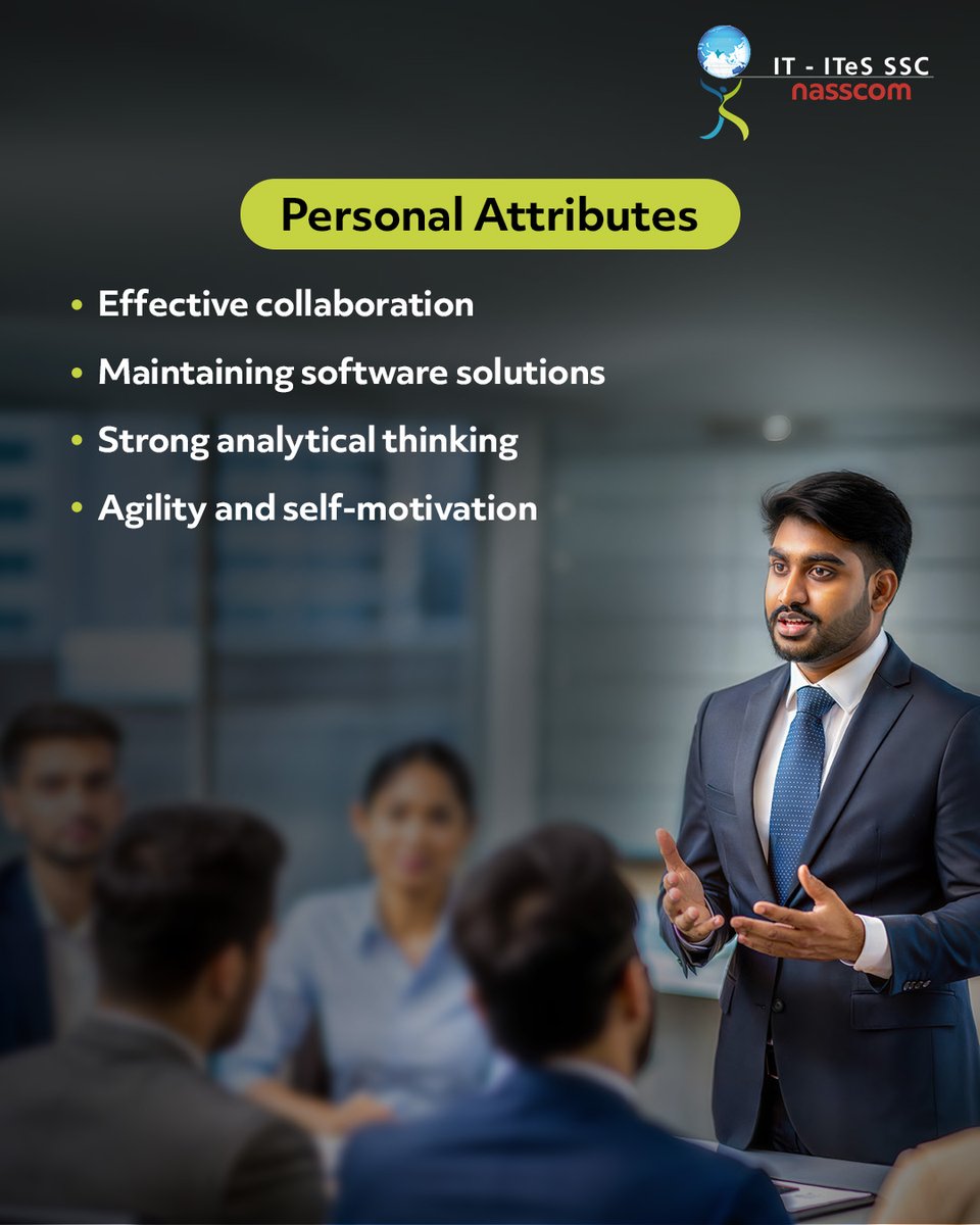 sscnasscom's tweet image. The Junior Software Developer Qualification by #SSCNasscom details down the job description, #skills, educational criteria, qualifications, and personal attributes required to become a #JuniorSoftwareDeveloper.
Visit sscnasscom.com/qpNos to learn more!
#skilldevelopment #QP