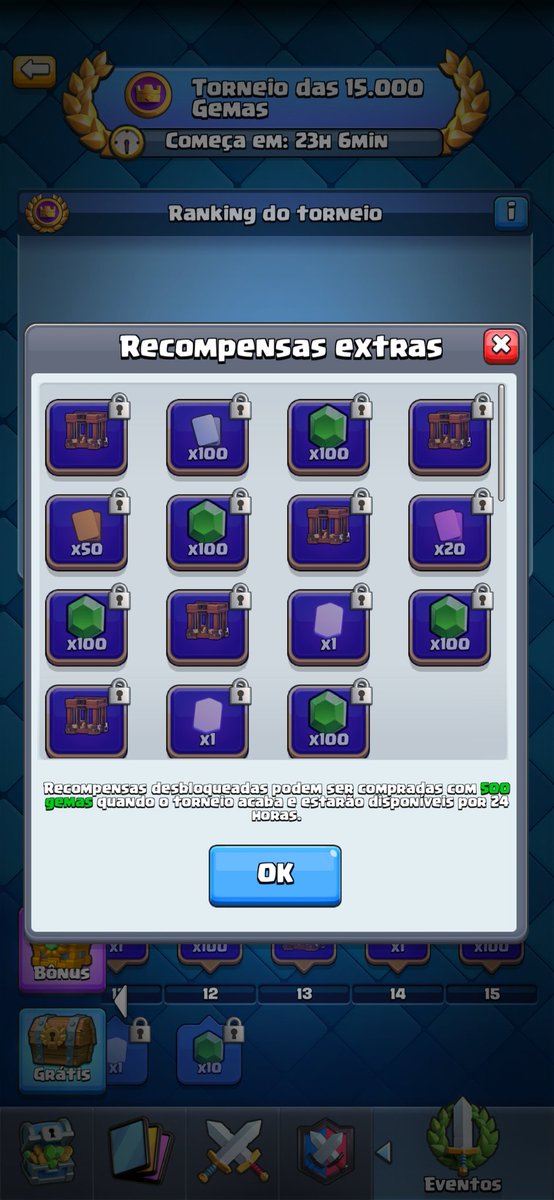 AlanTM_CR's tweet image. Pay 500 gems to receive 500 gems + other items
Supercell logic 🤷♂️