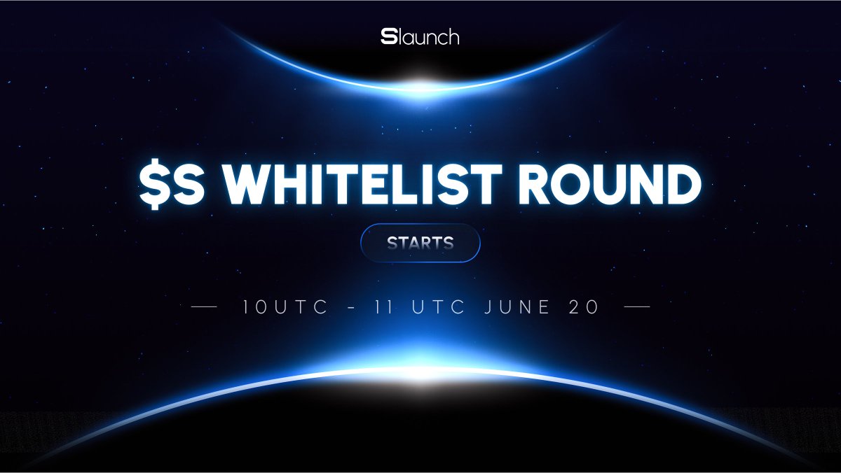 🔥 $S Whitelist Round is Live 🔥

Eligible wallets — now’s your time to act.

🕒 10:00 – 11:00 UTC
📍slaunch.xyz/app/launchpad/…
💰 Allocation per wallet: 1–70 $SUI

Once filled, we switch to Public instantly.