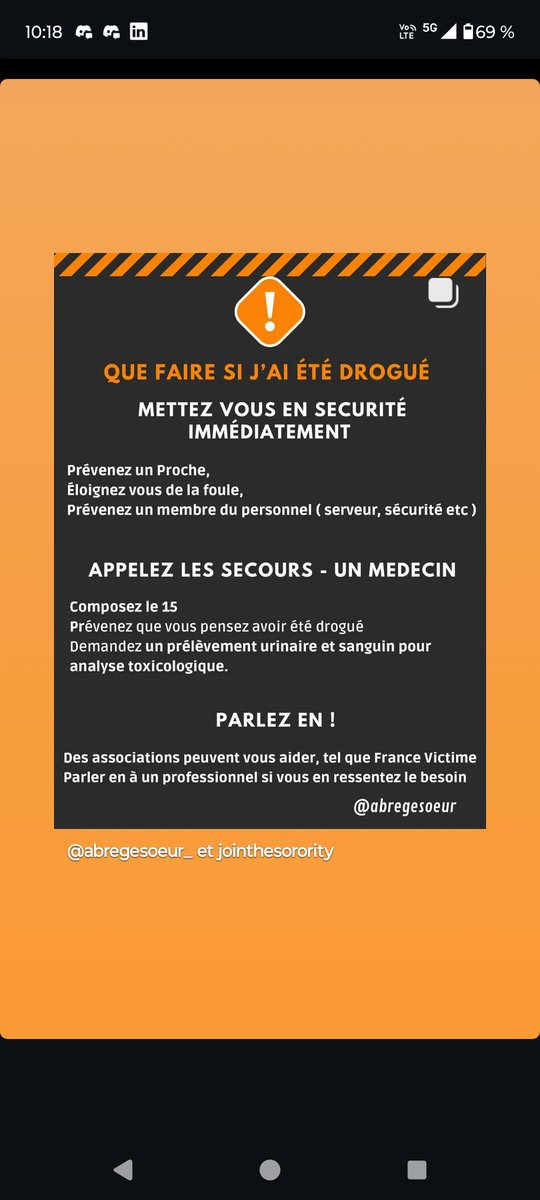 SOYEZ SUPER PRUDENTS DEMAIN A LA FETE DE LA MUSIQUE !
Des infiltrés d'une asso féministe sur un forum Telegram Mascu ont trouvé un appel a piquer (drogue), remplir les verres, agresser sexuellement, filmer et vendre les vidéos des agressions. Ça fait du bruit, lisez ! partagez !