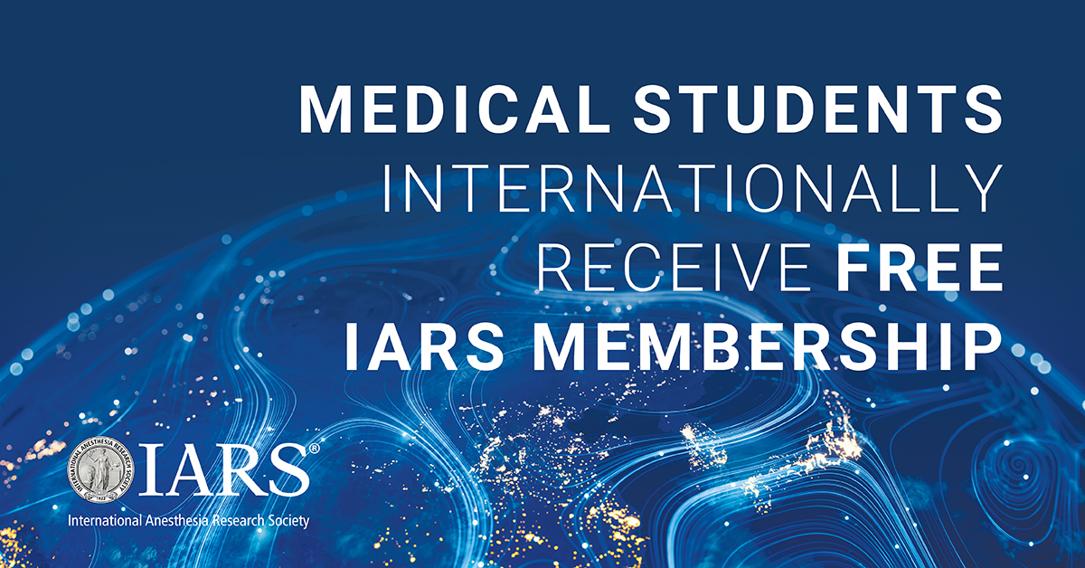 IARS360 (@iars360) on Twitter photo Medical students receive free IARS membership to access essential resources in #anesthesia and #research. Join us here: ow.ly/BVHY50U3vuL #MedicalResearch #MedicalEducation <a href="/IARS_Journals/">Anesthesia&Analgesia</a> <a href="/openanesthesia/">OpenAnesthesia®</a> <a href="/eSASAnesthesia/">Early-Stage Anesthesiology Scholars</a> @WFSAorg Are you ready to enhance your knowledge? Medical students receive free IARS membership to access essential resources in #anesthesia and #research. Join us here: ow.ly/BVHY50U3vuL #MedicalResearch #MedicalEducation <a href="/IARS_Journals/">Anesthesia&Analgesia</a> <a href="/openanesthesia/">OpenAnesthesia®</a> <a href="/eSASAnesthesia/">Early-Stage Anesthesiology Scholars</a> @WFSAorg Are you ready to enhance your knowledge?