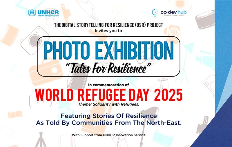 @UNHCRNigeria unveils 'Tales for Resilience' photo exhibition, in celebration of #WorldRefugeeDay 2025. 
Showcasing stories by young men and women in North East Nigeria.

See it now at Umar Garbai Hall, Prime Lodge, Damboa Road, Maiduguri, Borno.