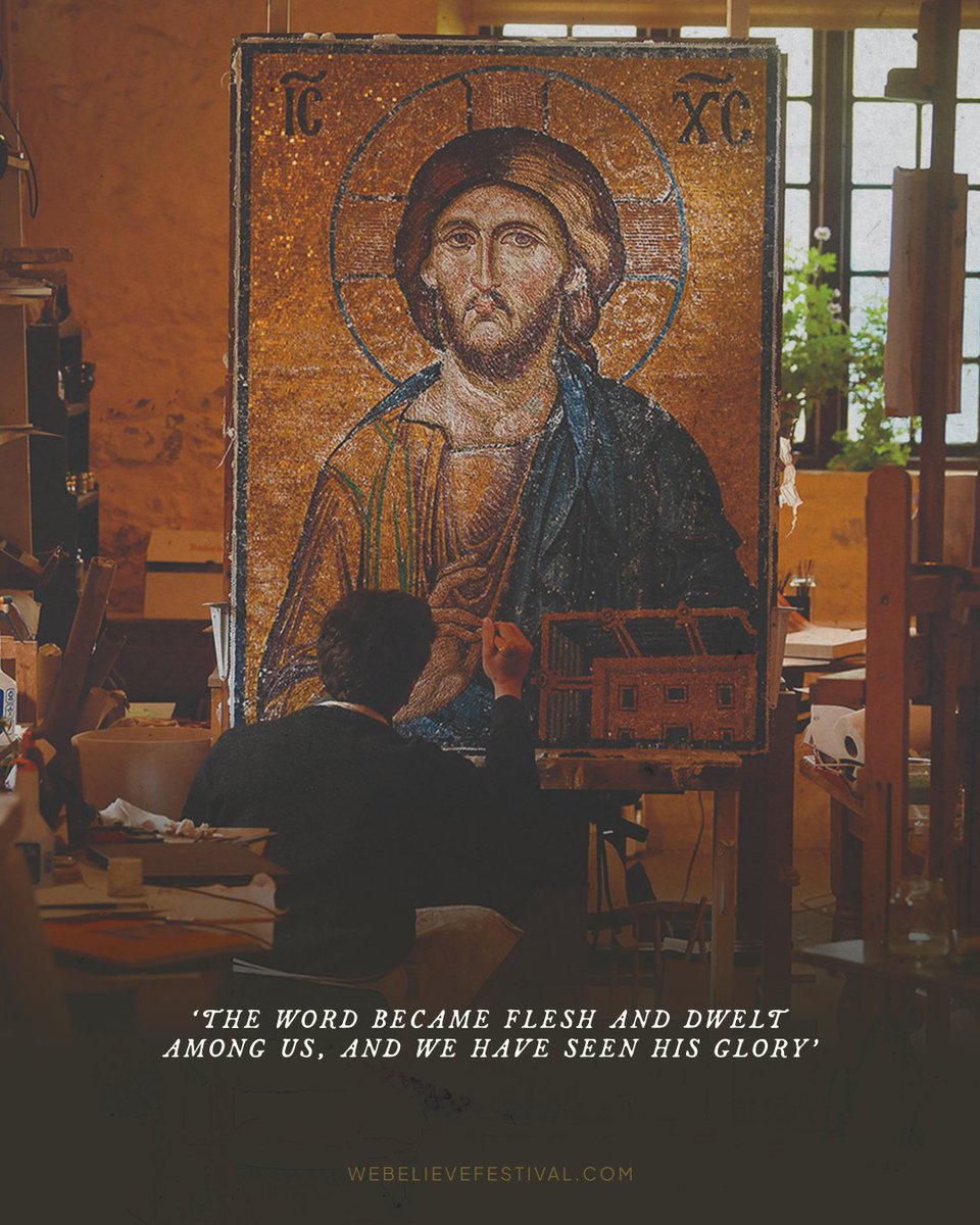 Martin Earle is coming to WeBelieve!

Martin is a Catholic artist who aims to create liturgical artworks that profess ‘The Word became flesh and dwelt among us, and we have seen his glory’.

Discover his work: martinearle.com
Tickets: webelievefestival.com