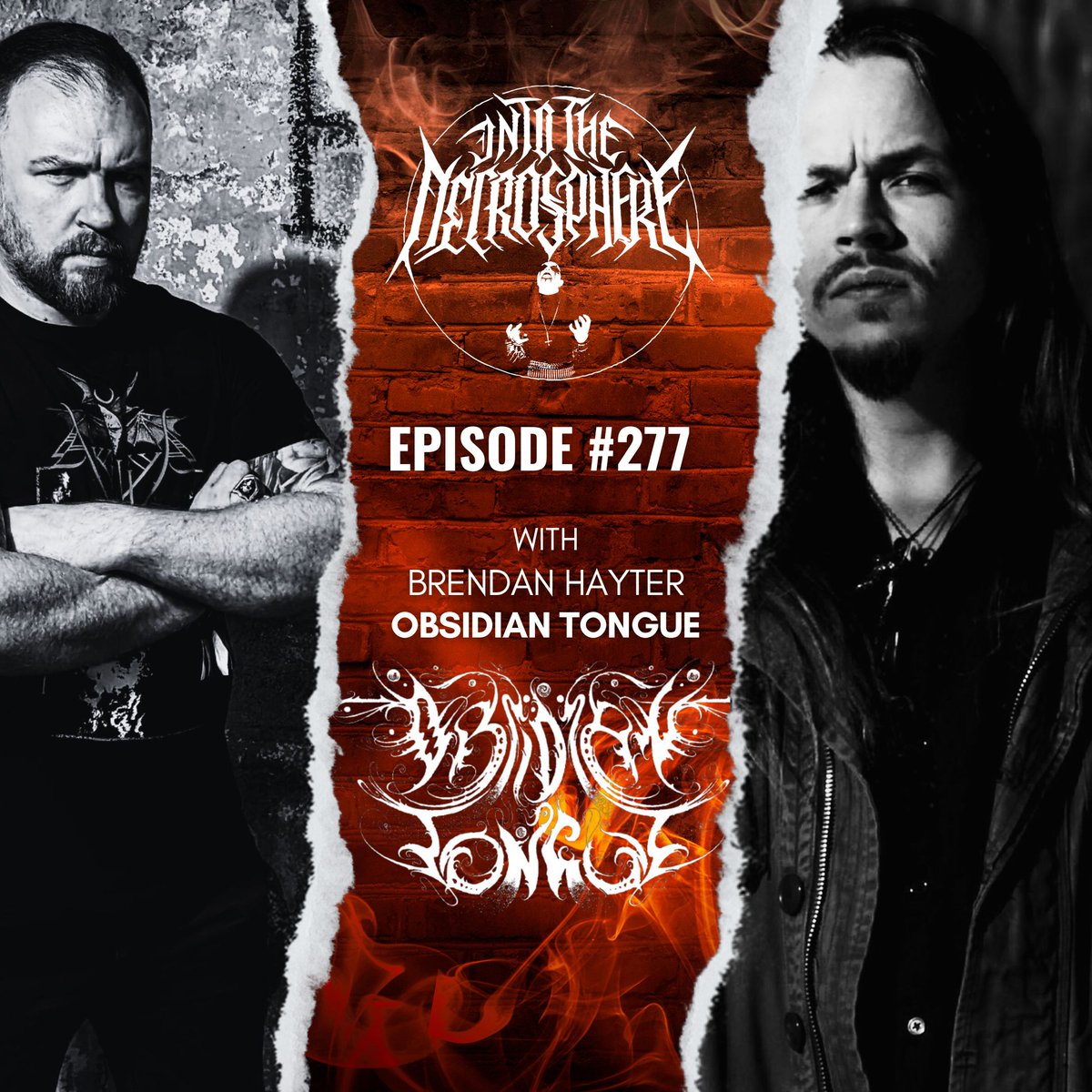 On this special Friday episode of Into The Necrosphere, I sit down with Brendan Hayter of progressive black metal duo Obsidian Tongue. We dive deep into a track-by-track breakdown of their latest album, Eclipsing Worlds of Scorn. Brendan also shares his musical journey, from