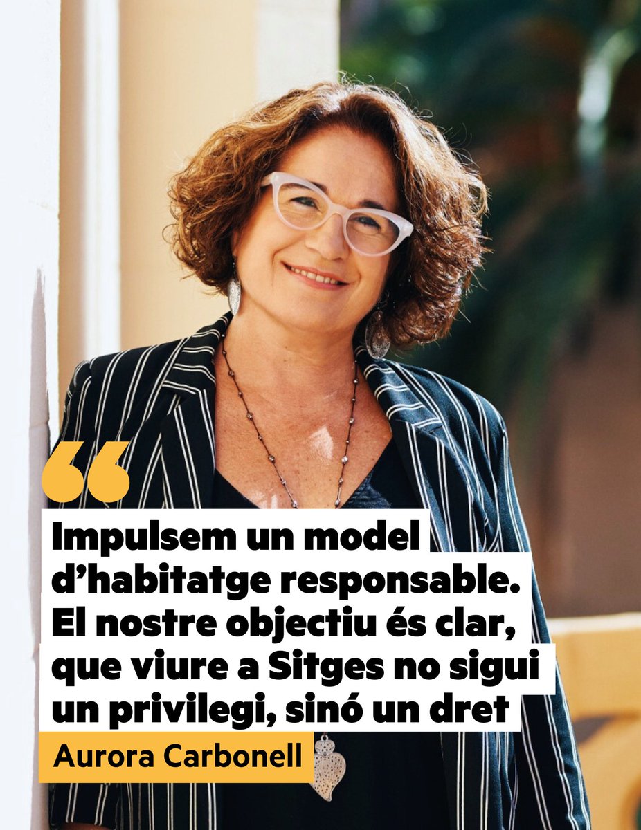 🗣️ [ENTREVISTA] <a href="/aurorasitges/">Aurora Carbonell i Abella</a>, alcaldessa de #Sitges, valora la primera meitat del mandat municipal, repassa temes d'actualitat i avança els principals projectes per als propers anys

Llegeix-la, aquí 👇🏻
…querradigital.esquerrarepublicana.cat/noticia/47714/…