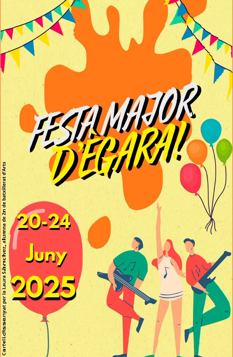🔴⚪ Avui comença la Festa Major del barri d'Ègara de #Terrassa i nosaltres estarem dissabte a la festa infantil!

📢 Dissabte 21 de juny
🔥 17:30 h
📌 Plaça de la Immaculada

Vine a conèixer el #korfbal‼️ 
#slkc <a href="/korfbalcat/">Fed. Cat. Korfbal</a>
