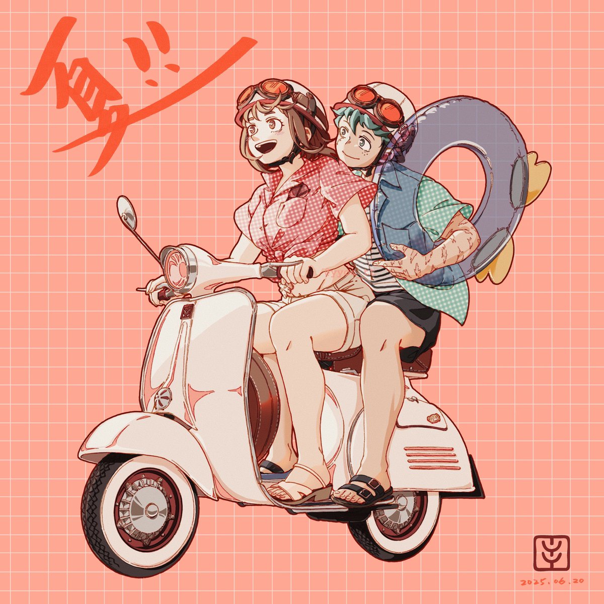 yycc_tt's tweet image. 🛵
#デ茶 #izuocha #MHA
