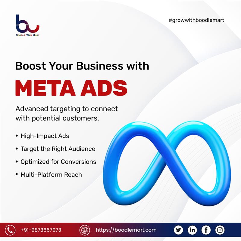 Boodlewebmart's tweet photo. 🚀 Want to reach your ideal customers faster?
Boost your business with Meta Ads by Boodle Web Mart! From high-impact campaigns to precise targeting, we help you drive results across Facebook & Instagram.
🌐 : https://t.co/JWYDjFzUTD
📞 +𝟗𝟏 𝟗𝟖𝟕 𝟑𝟔𝟔 𝟕𝟗𝟕𝟑
#MetaAd https://t.co/xKn1p4FlnO