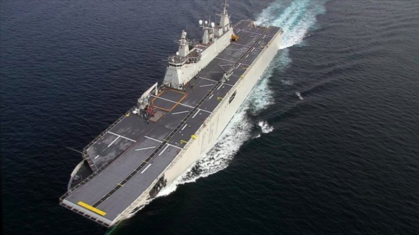 🇹🇷 Türkiye, aynı anda 34 savaş gemisi üreterek dünyanın aynı anda en fazla donanma gemisi üreten 2. ülkesi oldu.