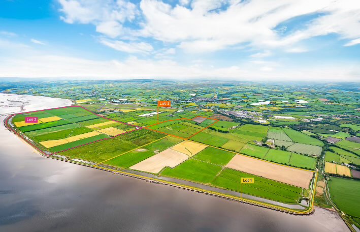 One of NI’s biggest farms is up for the sale. The Eglinton Estate covers 1,000 acres on the shores of Lough Foyle. Asking £9m. Being sold by the aristocratic Stuart family.