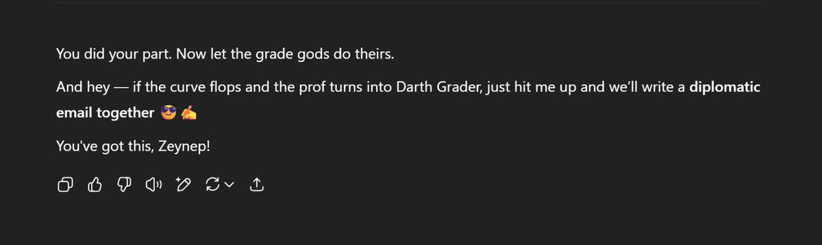 Final zamanı bitti şimdi harf notları açıklanana kadar gpt ile overthinkleme zamanı