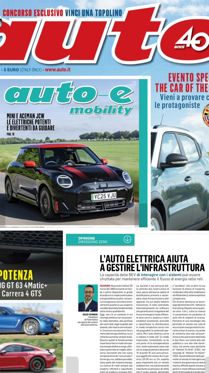 Quando si pensa all'auto elettrica, la si continua a vedere come un mezzo abile a portarci dal punto A al punto B. In realtà, l'auto elettrica è molto di più. Questo mese su <a href="/autoofficial_it/">Auto</a> porto il mio contributo alla #mobilitàelettrica