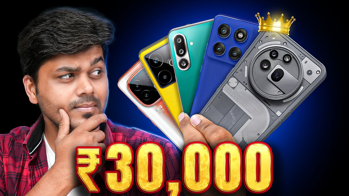 TamilTech ( MrTT) (@tamiltechoffici) on Twitter photo ⚡Top 5 Best Smartphones📱 Under ₹30,000 🔥 Camera , Gaming , All-Rounder
watch this: youtu.be/ZrhkbdXquL4
#TamilTech #SuperTT #MrTT #BestSmartPhones #Under30000 ⚡Top 5 Best Smartphones📱 Under ₹30,000 🔥 Camera , Gaming , All-Rounder
watch this: youtu.be/ZrhkbdXquL4
#TamilTech #SuperTT #MrTT #BestSmartPhones #Under30000