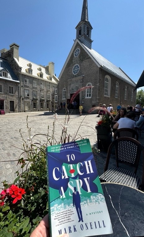 What? Quebec City in Canada?? Place Royale? 

My book gets around!

Get a copy for your trip... amazon.com/Catch-Spy-Mark…