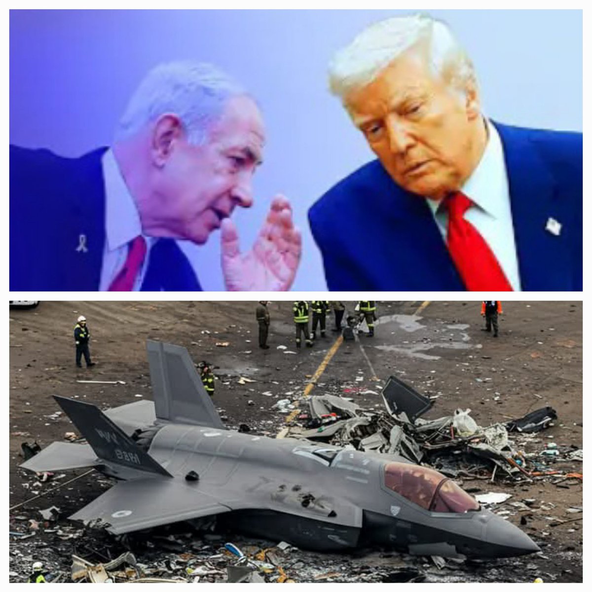Israel is trying to lure the United States into this war with Iran.
However I'm sorry! 
The United States (NATO) is currently incompetent.
Because the war will be of many.
And of course, the United States will be defeated.
This will use nuclear weapons.