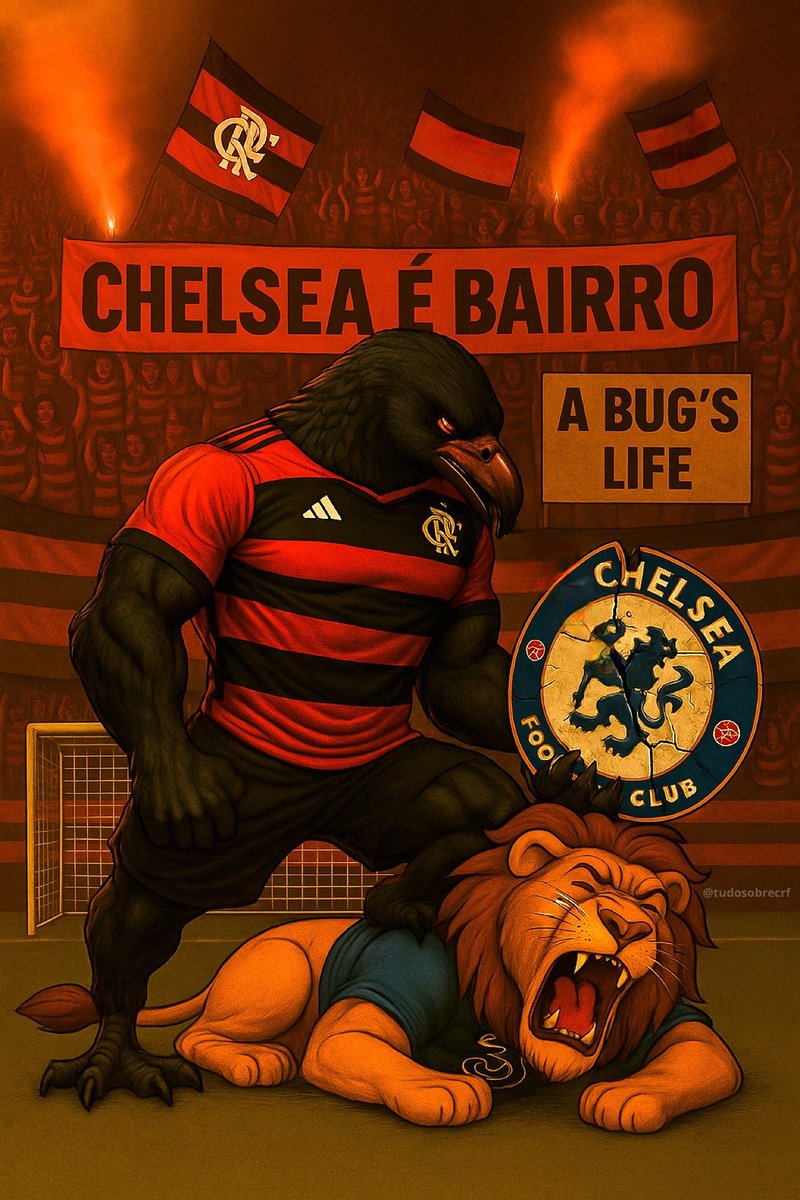 Sua hora chegou <a href="/ChelseaFC/">Chelsea FC</a>, Hoje é guerra 🔴⚫️