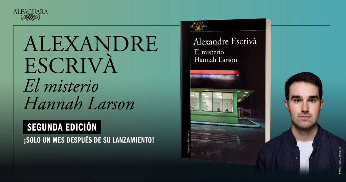 AEscrivaGrau's tweet photo. ¡SEGUNDA EDICIÓN EN UN MES!
¡¡Mil gracias!! https://t.co/ihhJS1oFY2