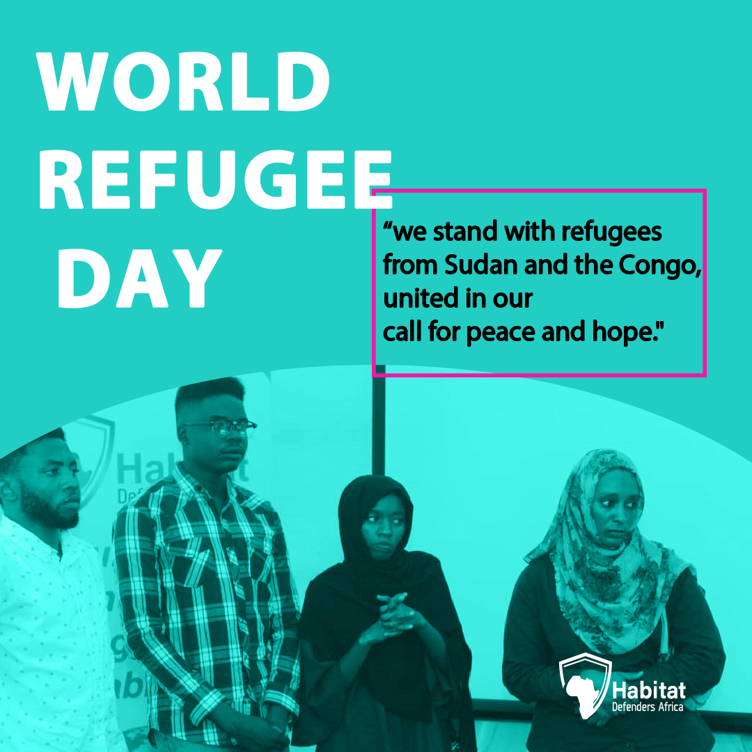 HabitatDefend's tweet image. 🌍 #WorldRefugeeDay

Conflict in Goma. Floods in Kampala, Nairobi, &amp;amp; Lagos.

Millions across Africa are displaced by war, climate disasters &amp;amp; habitat loss.

HDA stands with all refugees and the defenders forced to flee.

Everyone deserves safety &amp;amp; dignity.

#ClimateDisplacement