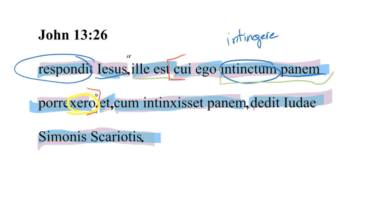 Today's Latin Vulgate Video: John 13:26 Latin Vulgate ow.ly/fjs6106cnAZ