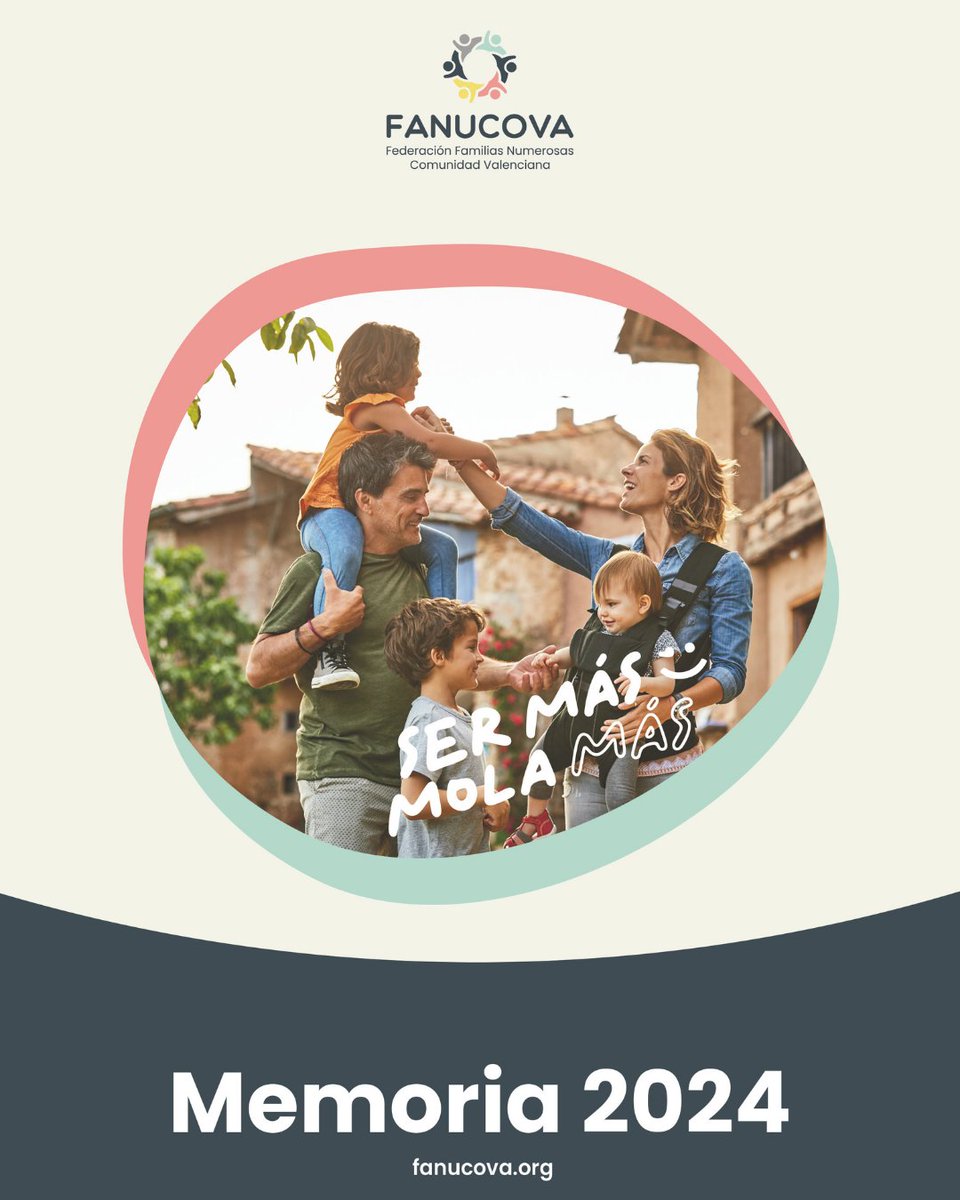 Ya puedes leer la Memoria Anual 2024 de FANUCOVA 📘
Un año de compromiso y trabajo junto a ASAFAN, FANUCAS, ASFANA, AVAFAM y MAS DE DOS en defensa de las familias numerosas 💚
👉  cutt.ly/arWNCIvg
#Memoria2024 #FANUCOVA #LaFuerzaDeLaFamilia