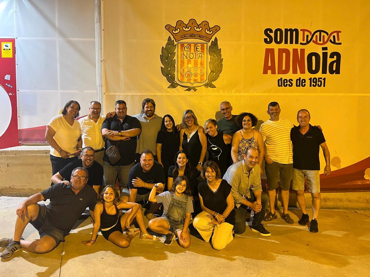 🤝 Ahir vam celebrar un sopar molt especial amb totes les persones col·laboradores del Noia Freixenet.

Gràcies de tot cor per la vostra implicació, esforç i suport durant tota la temporada. Sense vosaltres, res d’això seria possible!

Som-hi Noia! 🖤❤️

#somADNoia 
#SantSadurní
