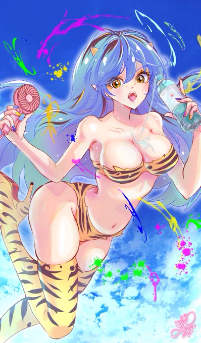 暑いっちゃーーー #うる星やつら tap