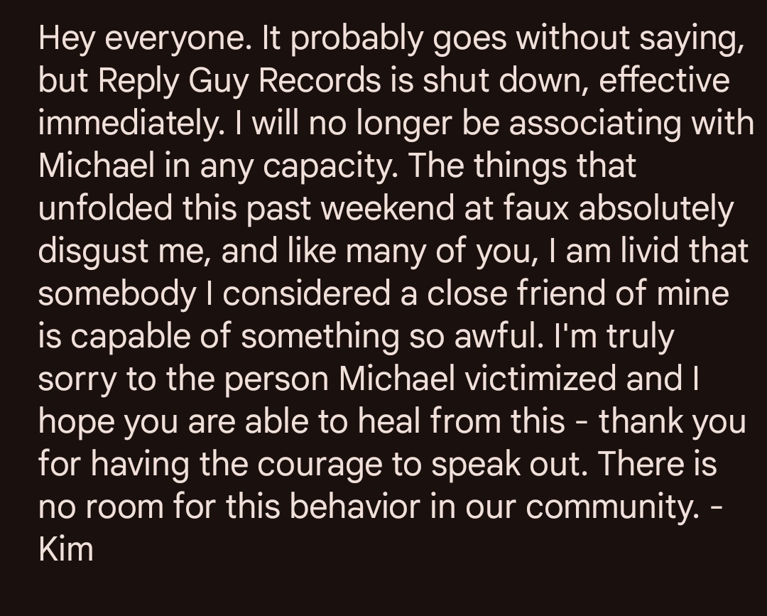 Reply Guy Records tweet media