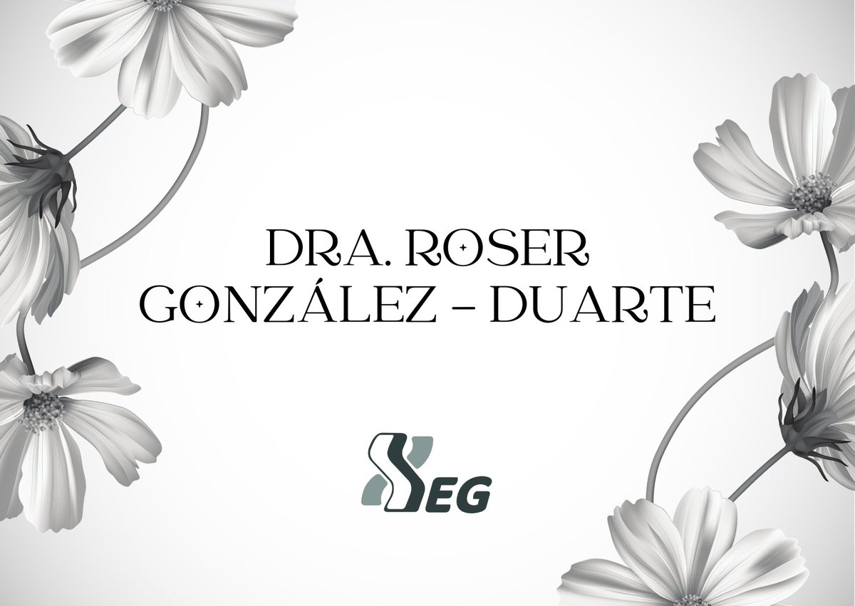 🖤 Desde la Sociedad Española de Genética lamentamos profundamente el fallecimiento de la Dra. Roser González-Duarte (1945–2025), presidenta de la SEG entre 1994 y 1998.

Nuestro más sentido pésame a su familia, amistades y compañeros/as.

📄 Obituario en segenetica.es/obituario/