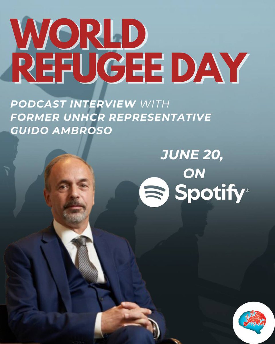 🎙️To mark World Refugee Day, we recorded a podcast episode with Guido Ambroso, former UNHCR Representative with 34 years of experience on the field. 

🔗 Listen now: lnkd.in/e5_9TnXk