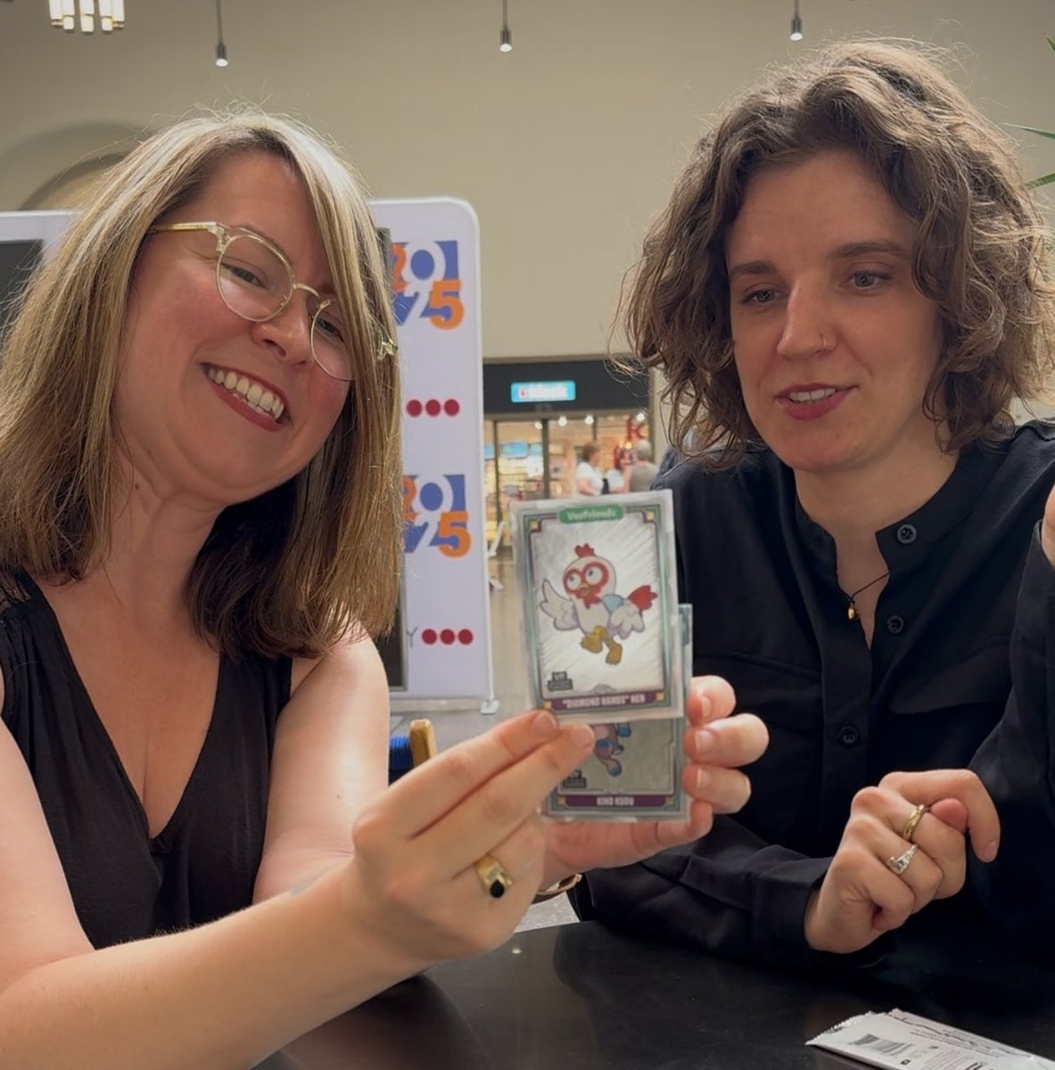 Adriane (@adrianerwiltse) on Twitter photo GM! Ripping <a href="/VeeFriendsCards/">VeeFriends Cards</a> packs in Basel
<a href="/lamiki/">Laura Howe (she/her)</a> <a href="/garyvee/">Gary Vaynerchuk</a> <a href="/jeremyknowsVF/">Jeremy Knows | VeeFriends</a> <a href="/knechtthedot/">courtney knecht</a> GM! Ripping <a href="/VeeFriendsCards/">VeeFriends Cards</a> packs in Basel
<a href="/lamiki/">Laura Howe (she/her)</a> <a href="/garyvee/">Gary Vaynerchuk</a> <a href="/jeremyknowsVF/">Jeremy Knows | VeeFriends</a> <a href="/knechtthedot/">courtney knecht</a>