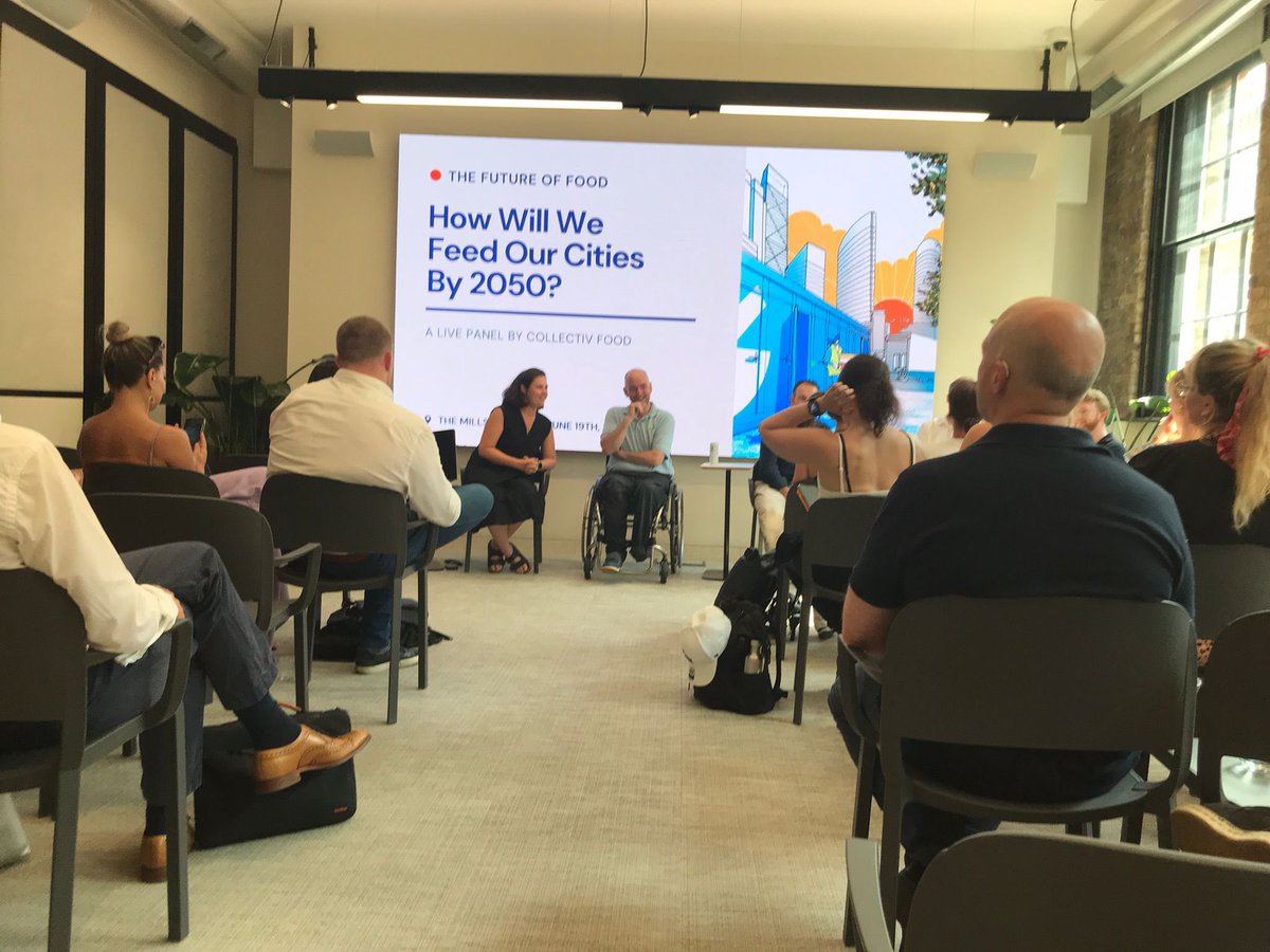 TheGreenFarmCo1's tweet image. A great day yesterday on a panel hosted by collective food .com entitled how will we feed our cities 2050
Collective collaboration has to be the way forward for all concerned