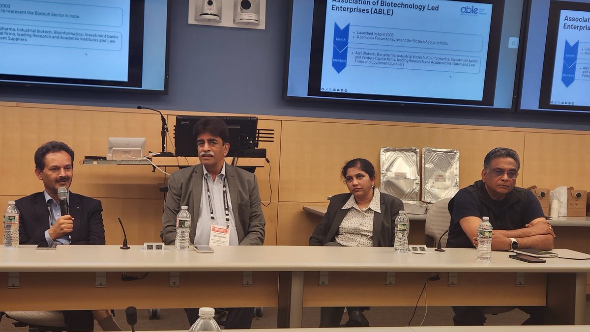 Carve Startup Labs (@carvestartuplab) on Twitter photo 🇮🇳 India’s Voice at #BIOUSA2025
Our delegates joined key sessions — from <a href="/BIRAC_2012/">DBT-BIRAC</a>’s biotech vision to an insightful panel by Indian leaders at <a href="/harvardmed/">Harvard Medical School</a>.
India spotlighted biotech strength, global goals & scale-up momentum. 🧬🌍
<a href="/iamvishnunraj/">Vishnu Nagaraj</a>
<a href="/iamalishadavis/">Alisha Davis</a> 🇮🇳 India’s Voice at #BIOUSA2025
Our delegates joined key sessions — from <a href="/BIRAC_2012/">DBT-BIRAC</a>’s biotech vision to an insightful panel by Indian leaders at <a href="/harvardmed/">Harvard Medical School</a>.
India spotlighted biotech strength, global goals & scale-up momentum. 🧬🌍
<a href="/iamvishnunraj/">Vishnu Nagaraj</a>
<a href="/iamalishadavis/">Alisha Davis</a>