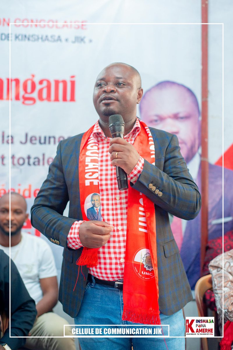 JuniorMAKELELE2's tweet image. #Mbote_Bana_Mboka

#UNC #15ans Jeudi Mayangani spécial sous la conduite du SG @BillyKambale1, Général 5⭐️ avec le patron de la ville Hon. @GaborienM  la jeunesse d Kinshasa que dirige l’infatigable pdt @JolMongu2 a répondu présent à la célébration d notre existence.@VitalKamerhe1