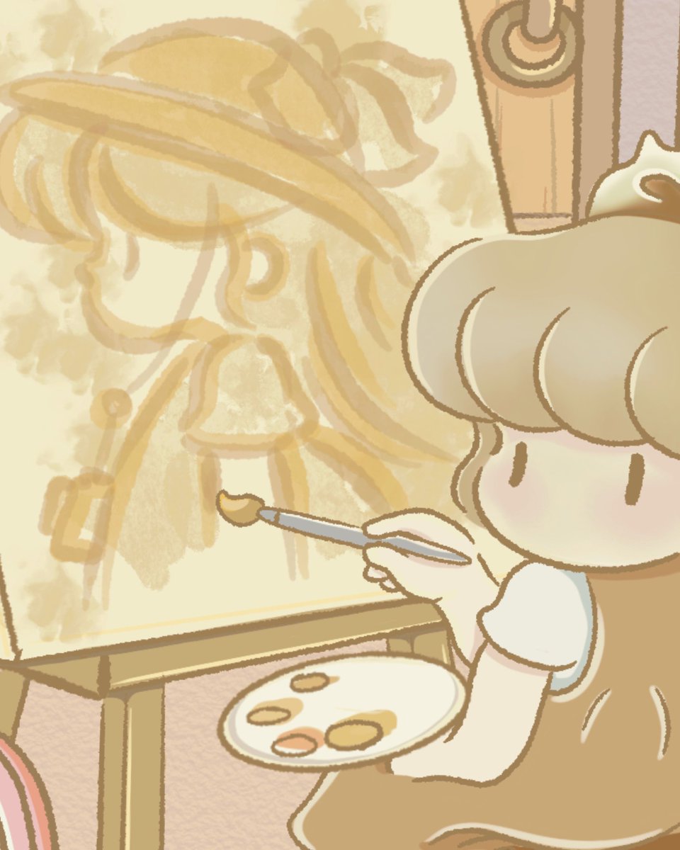 room tour 🎨☕🏠
#マタ #mata #procreate #illustration #art #artist