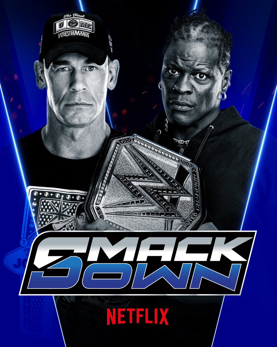 WWE UK (@wweuk) on Twitter photo WHO YA GOT: <a href="/JohnCena/">John Cena</a> or <a href="/RonKillings/">Ron Killings</a>?
Don’t miss #SmackDown tonight, streaming LIVE at 1 AM on <a href="/NetflixUK/">Netflix UK & Ireland</a>! WHO YA GOT: <a href="/JohnCena/">John Cena</a> or <a href="/RonKillings/">Ron Killings</a>?
Don’t miss #SmackDown tonight, streaming LIVE at 1 AM on <a href="/NetflixUK/">Netflix UK & Ireland</a>!