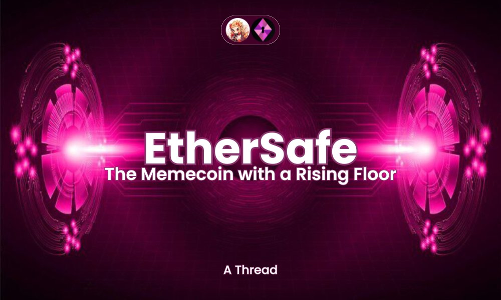 LoneRogue8 (Suigen Arc)🏮 (@lonerogue8) on Twitter photo There's currently an #ETH token so deflationary,
Its burn + ETH reserve model ensures a rising price floor each time someone burns.
I bring to you <a href="/EtherSafeERC/">EtherSafe - $SAFE</a> $SAFE which isn’t just another meme
It’s a perpetual value engine powered by onchain scarcity and arbitrage. ↓ There's currently an #ETH token so deflationary,
Its burn + ETH reserve model ensures a rising price floor each time someone burns.
I bring to you <a href="/EtherSafeERC/">EtherSafe - $SAFE</a> $SAFE which isn’t just another meme
It’s a perpetual value engine powered by onchain scarcity and arbitrage. ↓