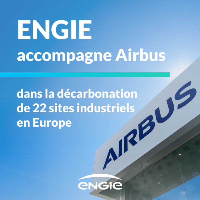ENGIEnewsroom's tweet photo. ENGIE accompagne @Airbus dans la décarbonation de 22 sites industriels en France, en Allemagne et en Espagne.
https://t.co/ECWd0W9UuW