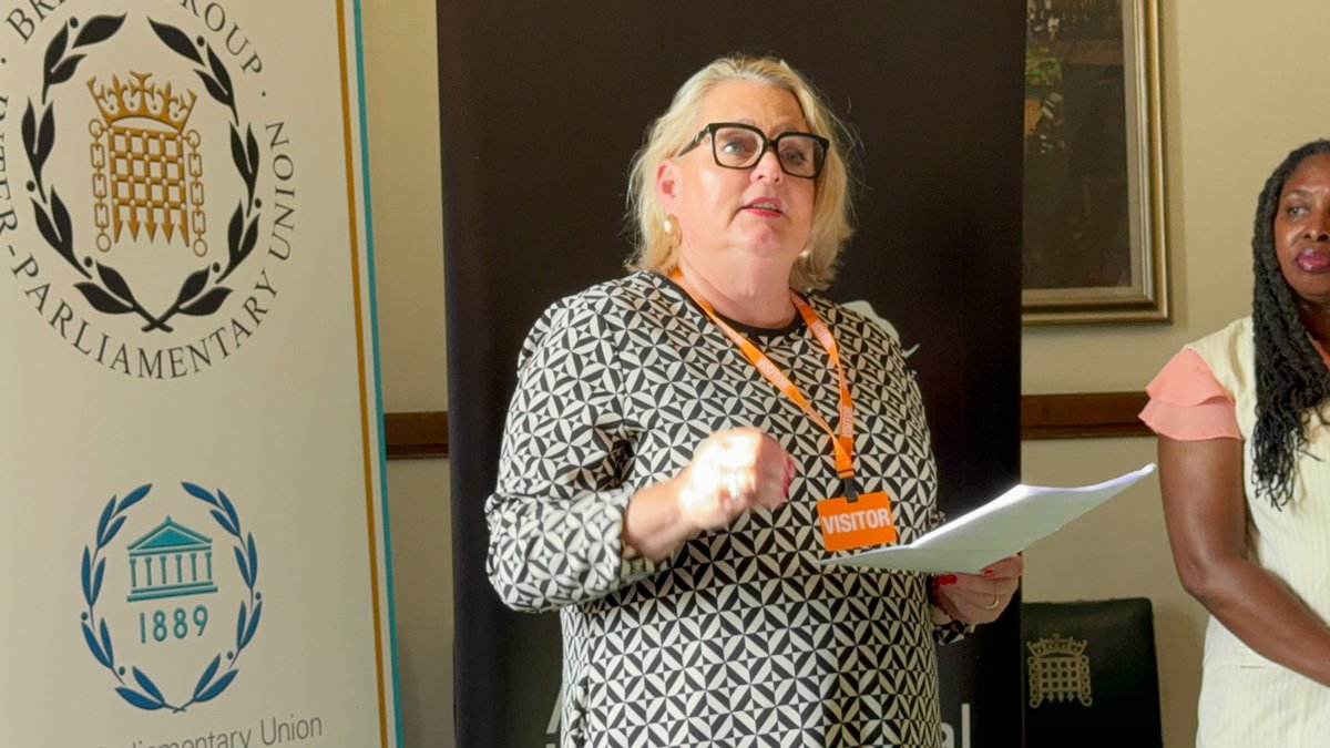 I was delighted &amp; honoured to address the <a href="/BGIPU/">BGIPU</a> #Pride reception in Westminster this week, during #PrideMonth — a time of celebration, remembrance, and resistance to ongoing ignorance and intolerance.

My message was clear: health, dignity, and human rights are inseparable.

If
