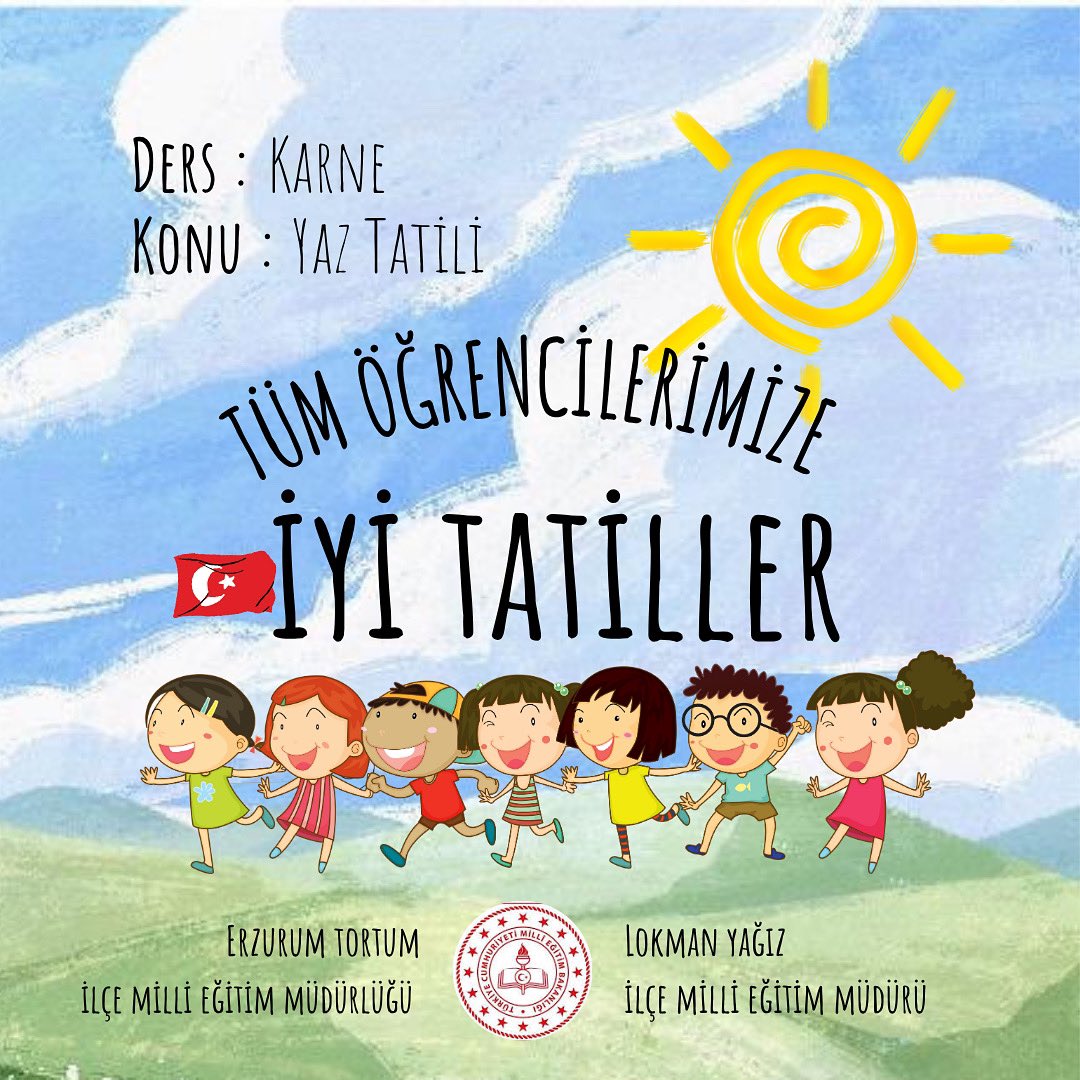 Tüm öğrencilerimizi tebrik ediyor, iyi tatiller diliyoruz. 🎈🫧

Öğrencilerimize emek veren başta aileleri olmak üzere onları hayata hazırlayan tüm öğretmenlerimize de teşekkür ediyoruz.