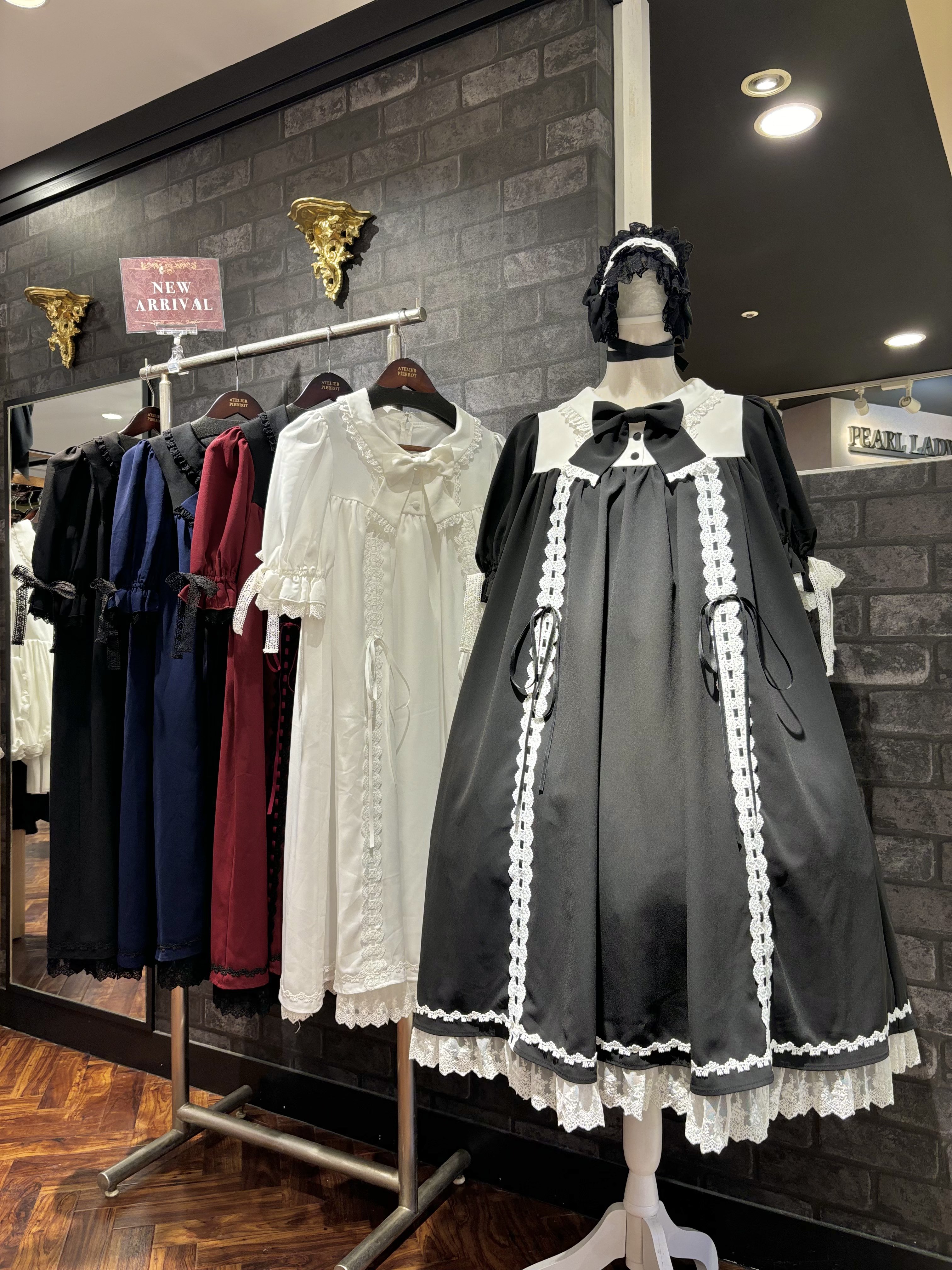 ATELIER-PIERROT】Midnight Cascade Long Skirt/TS